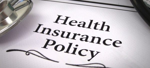 health insurance policy paperwork