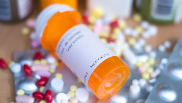 expired medication pill bottle